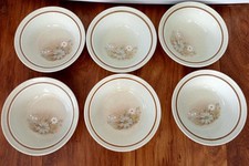 Set of 6 Royal Doulton Florinda 15cm bowls