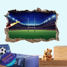 RUGBY STADIUM PASSION FLAME
