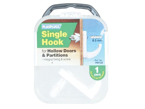 Plasplugs single hook for - single,