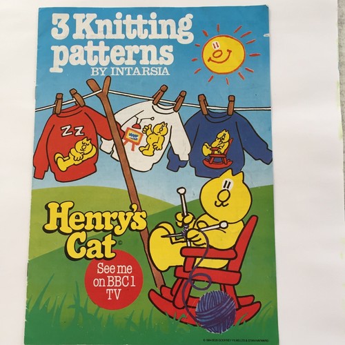 Intarsia henry cat bbc - intarsia,