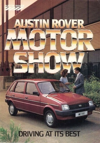 Austin rover range motorshow - range,