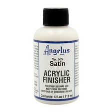 Angelus Brand Acrylic Clear Paint Finisher - Satin Gloss - 4oz