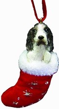 SPRINGER SPANIEL in Stocking