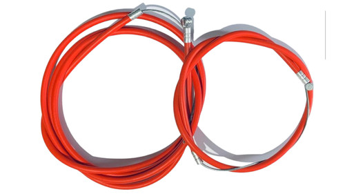 Red brake cable - red, for