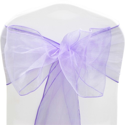 Tts lavender organza sashes - tts,