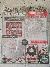 Christmas Wreath Stamp And Die