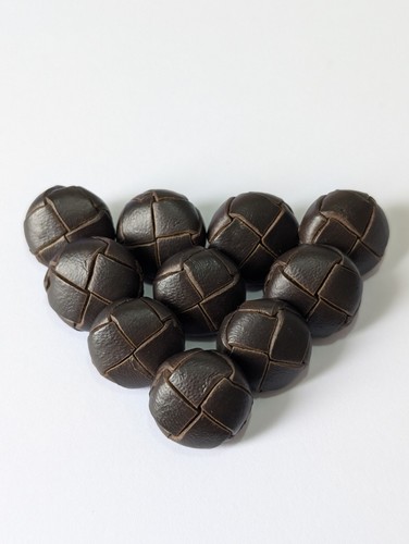 Genuine leather brown - leather,
