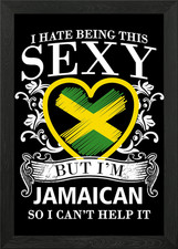 Jamaican Pride Graphic Framed