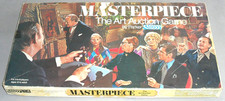 VINTAGE Masterpiece Board Game Parker Art Auction Strategy 1970 COMPLETE RETRO