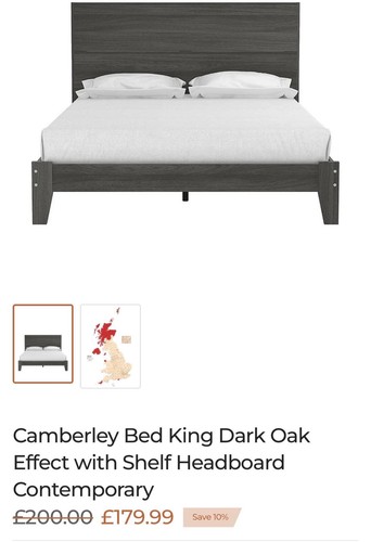 Brand new camberley - new, bed