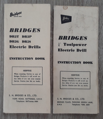 Bridges electric drills - bridges,