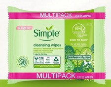 Simple Kind to Skin Wipes 4x25