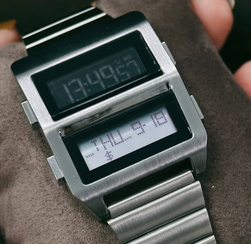 Digital led watch retro - led,