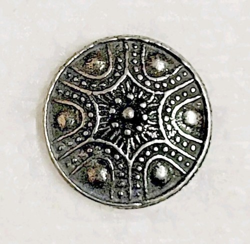 Norwegian pewter buttons - pewter,