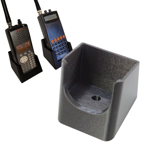 Desk stand holder for radio - desk,
