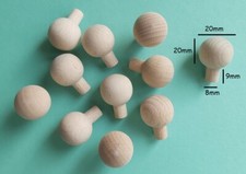 20mm BEECH Small Wooden Shaker