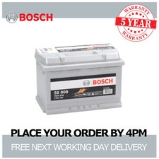 Bosch S5008 Car Battery 12V