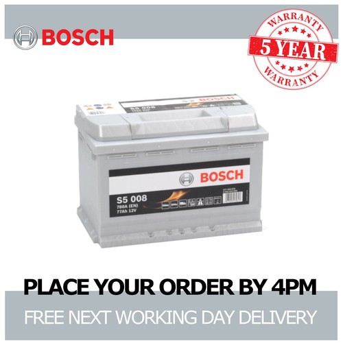 Bosch s5008 car battery - bosch,