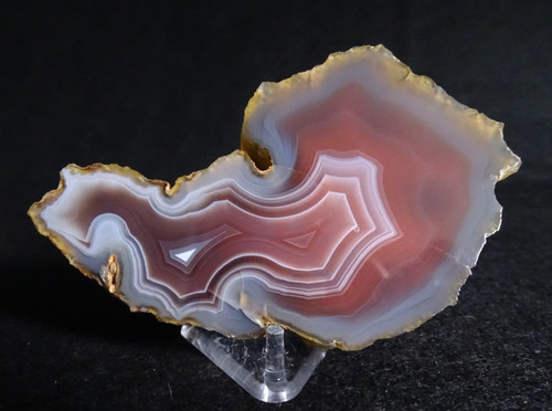 Mozambique agate thick slab - agate,