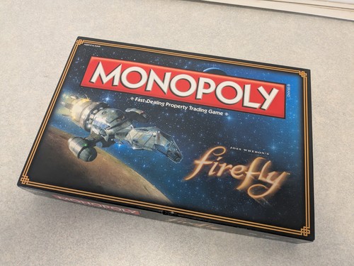 Firefly monopoly board game - board,