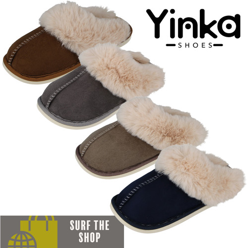 Ladies girls faux suede fur - girls,
