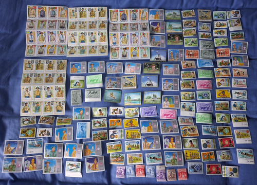 Job lot vintage stamps - vintage,