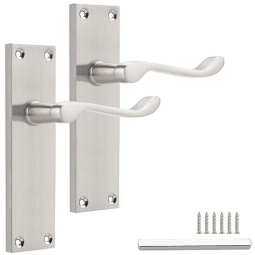 Probrico satin nickel door - probrico, satin/nickel
