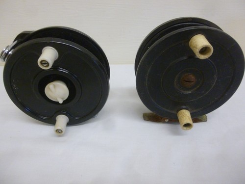 Hard plastic fly reels - hard,