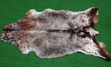 Luxury Goat hide Rug Hair on