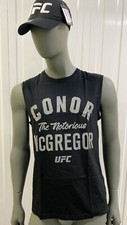 UFC The Notorious Conor McGregor VEST Training Gym top Adults Black