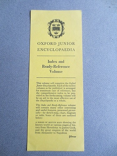 Vintage bookmark oxford - bookmark,