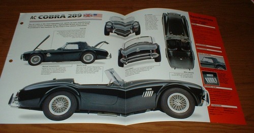 1963 shelby cobra - cobra, 289