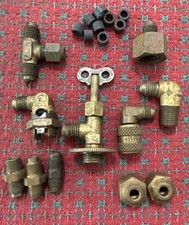 Antique Vintage Brass Petcock