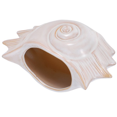 White ceramic plant pot - ceramic,