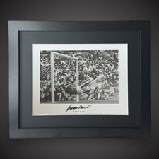 Framed Gordon Banks Signed