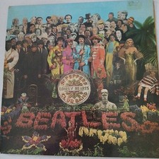 THE BEATLES SGT. PEPPER'S LONELY HEARTS CLUB BAND VINYL ALBUM LP (MONO 1967)