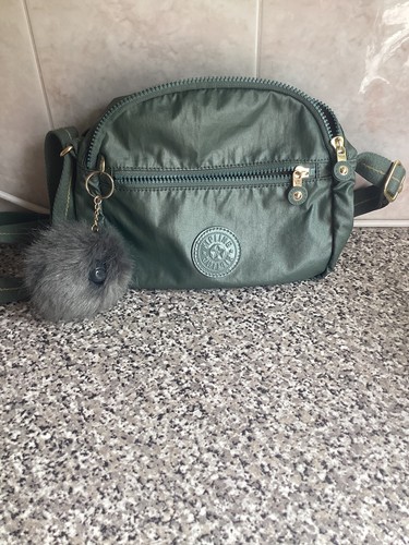Kipling crossbody bag - crossbody, bag..metalic