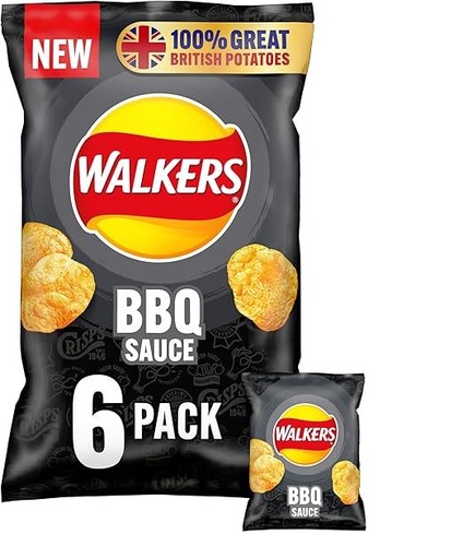 Walkers bbq sauce multipack - bbq,