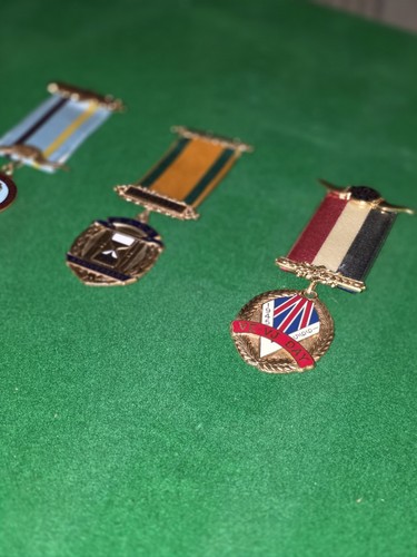 Vintage raob medals - vintage, medals-ve