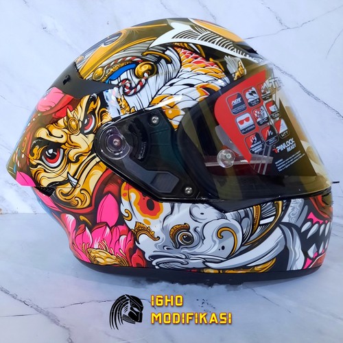 Custom painted motorcycle - painted,