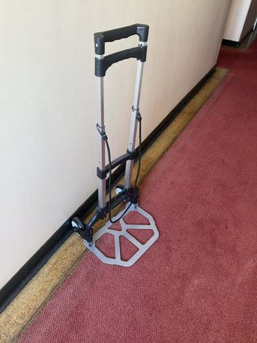 Foldable metal trolley - trolley, for