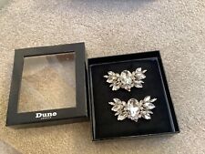 Dune Clip On  Diamanté Shoe Brooches