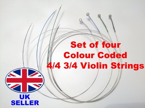 Violin strings set of - e, d