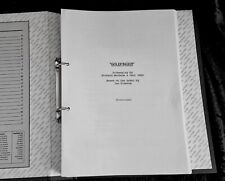 Goldfinger movie script. 700 movie scripts for sale