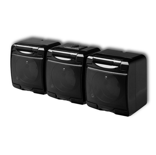 Junior black triple - junior, socket