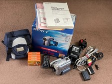 Sony DCR PC-105E Handycam fully boxed, good condition, ready to collect or use