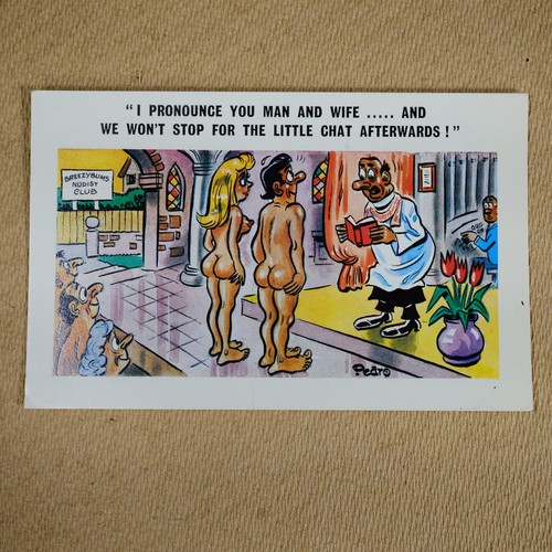 Original vintage postcard - original,