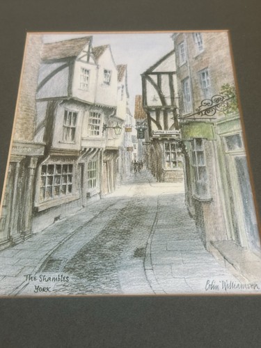 Original coloured pencil - coloured,