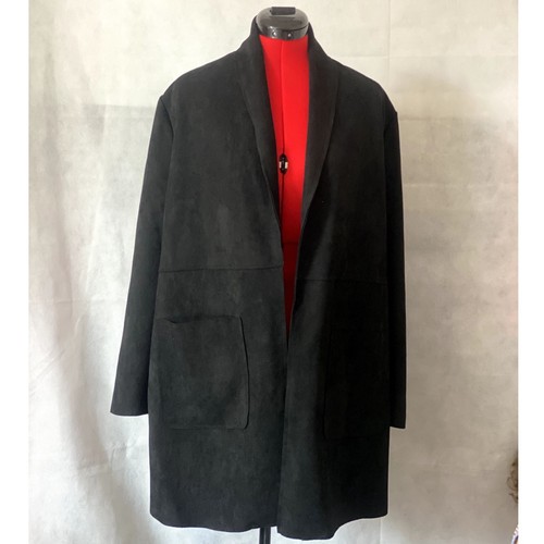 New look black faux suede - new,