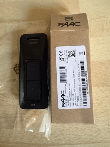 Faac xt2 fds 433 - xt2, mhz